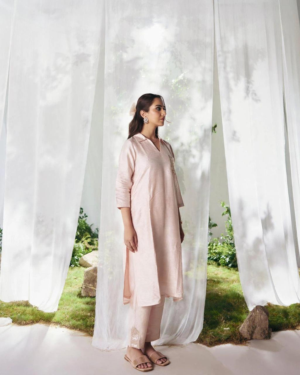 Rosa-Gota Pant Set