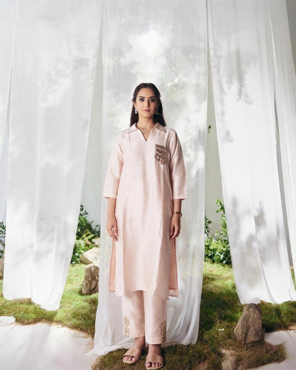 Rosa-Gota Pant Set