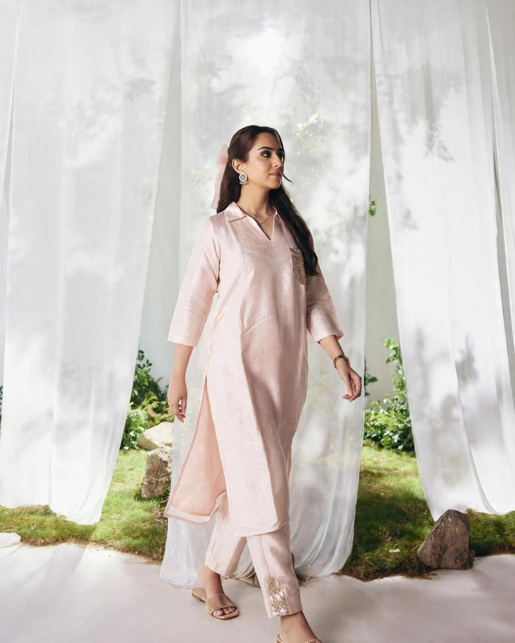 Rosa-Gota Pant Set